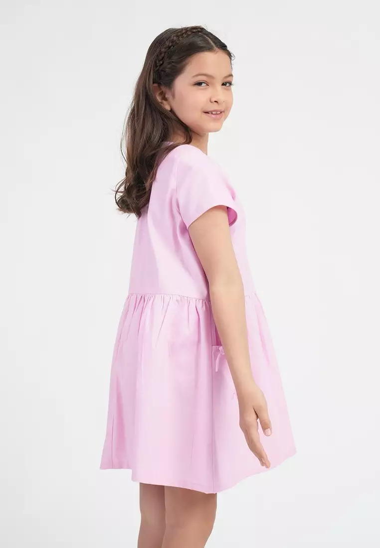 Treehouse Girls Paige Bow-Pocket Girl's Dress