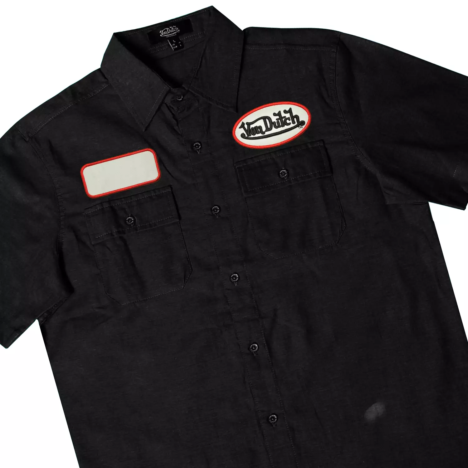 Jual VON DUTCH Von Dutch Workshirt 0873 Black Original 2024 ZALORA