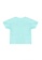 FOX Kids & Baby blue Turquoise Ribbed Short Sleeve Tee 3D464KA8E2C023GS_2