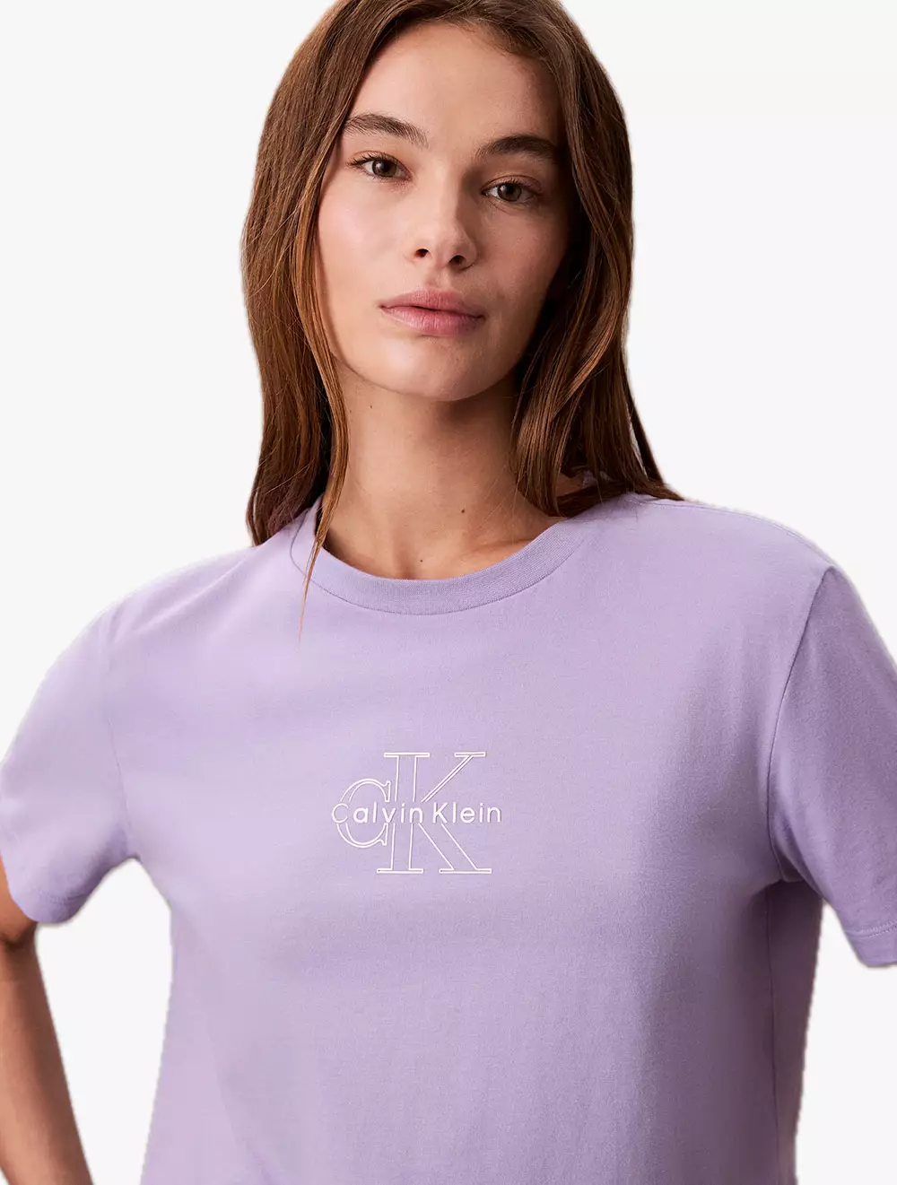 Calvin Klein - Glossy Metallic Logo T-shirt