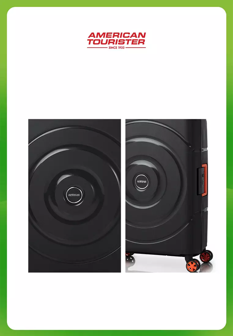 American Tourister Koper Hardcase Circurity Medium 25 Inch - Black