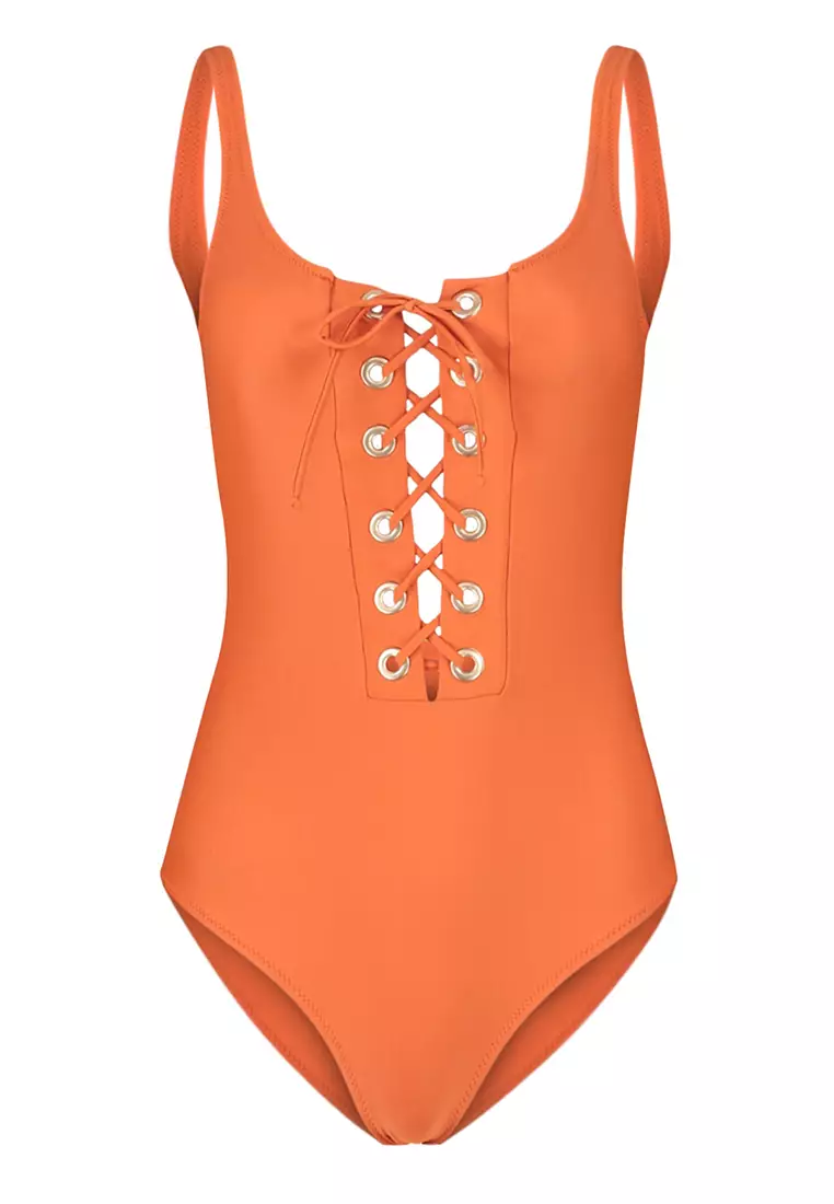 Buy Trendyol Eyelet Swimsuit Online