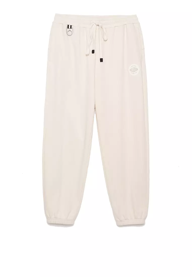MEN'S PALLADIUM LOGO COTTON JOGGER PANTS