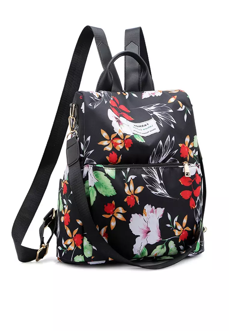 ZITIQUE Brand New Floral Printed Nylon Oxford Backpack 2025 Buy