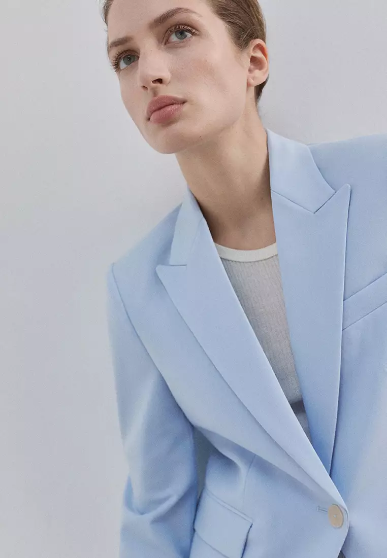 Fitted Suit Blazer