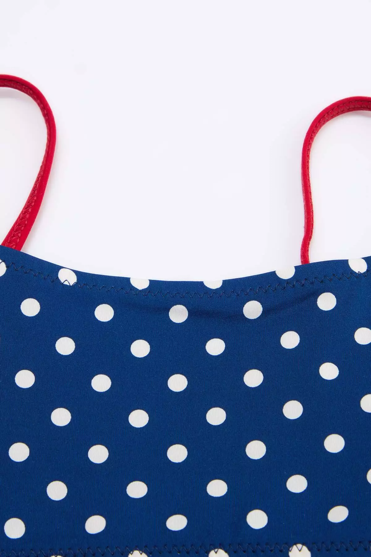 Navy Blue Strappy Girls' Bikini Set Tkdss26Bt00001
