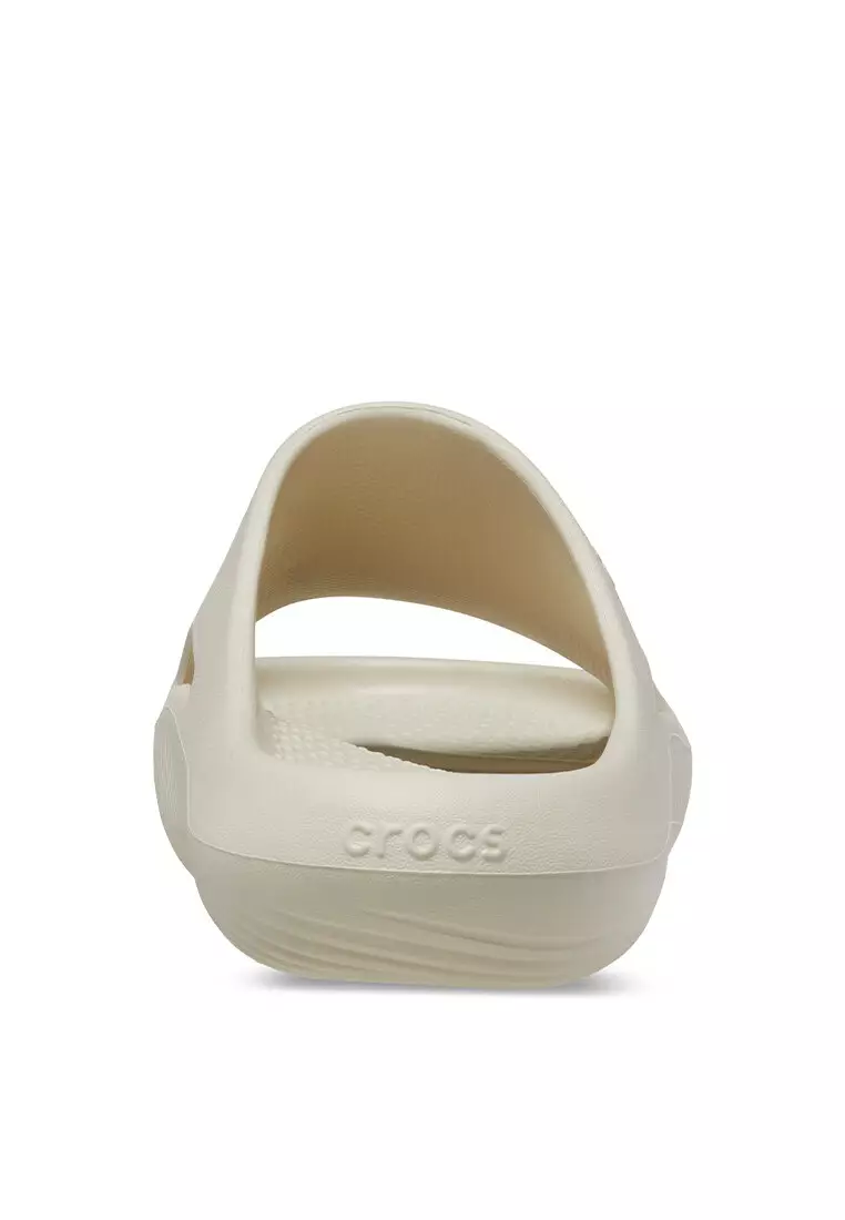 Crocs Unisex Mellow Recovery Slide - Bone