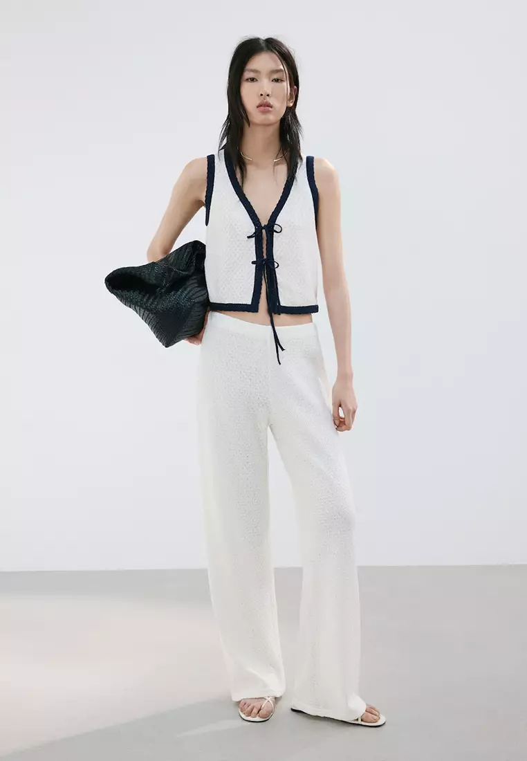 Bow Tie Waistcoat Top