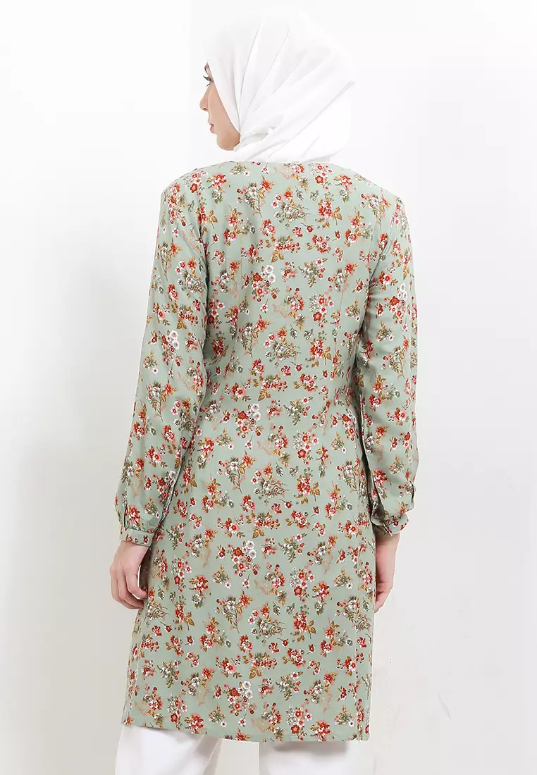 Tunic Motif Kembang Kecil 6