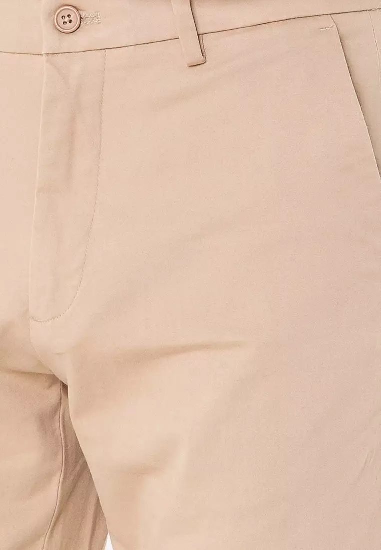 Premium Sateen Slim Chinos