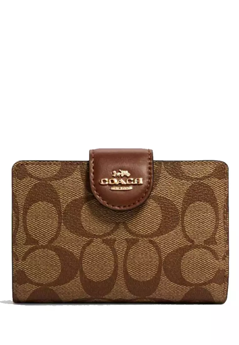 Buy Coach COACH Slim Wallet In Signature Canvas 2024 Online