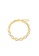 MJ Jewellery white and gold MJ Jewellery 375 Gold Fashion Bracelet T23 91EDAACC598D34GS_1