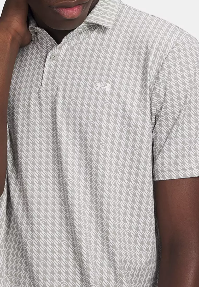 Tee To Green Printed Polo Shirt