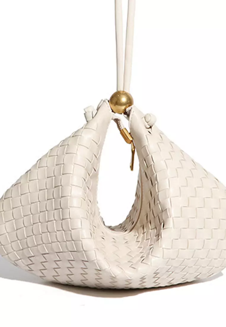 仿皮編織水餃袋 CX-B1686