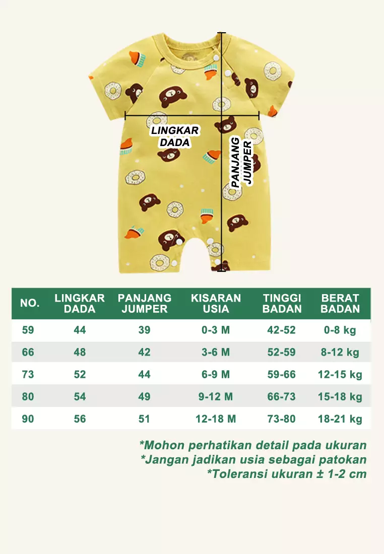 Jumpsuit Bayi Jumper Pendek Anak Laki Laki Romper Baju Kodok Motif Lucu Panda Biru Import Venrz 4267