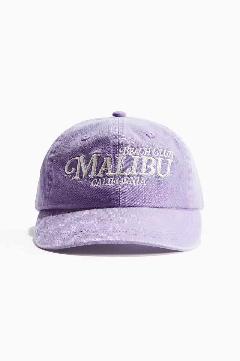 Cotton twill cap
