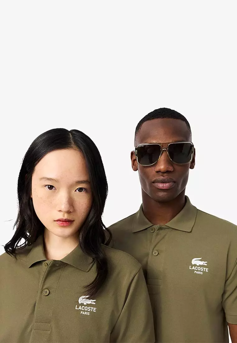 Classic Fit Signature Print L.12.12 Polo Shirt