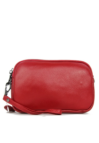 HAPPY FRIDAYS red Stylish Cow Leather Crossbody Bags JN1017 3C0CDACF7F4917GS_1