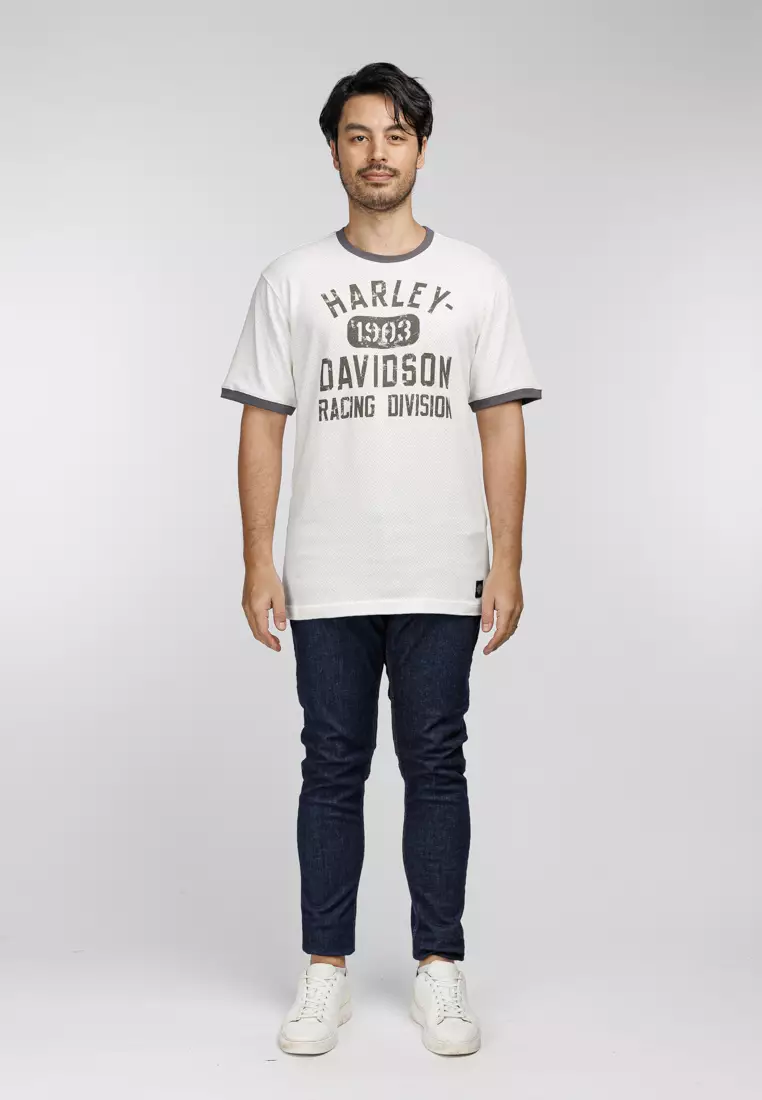Buy Harley-Davidson Harley-Davidson Racing Ringer Tee 2025