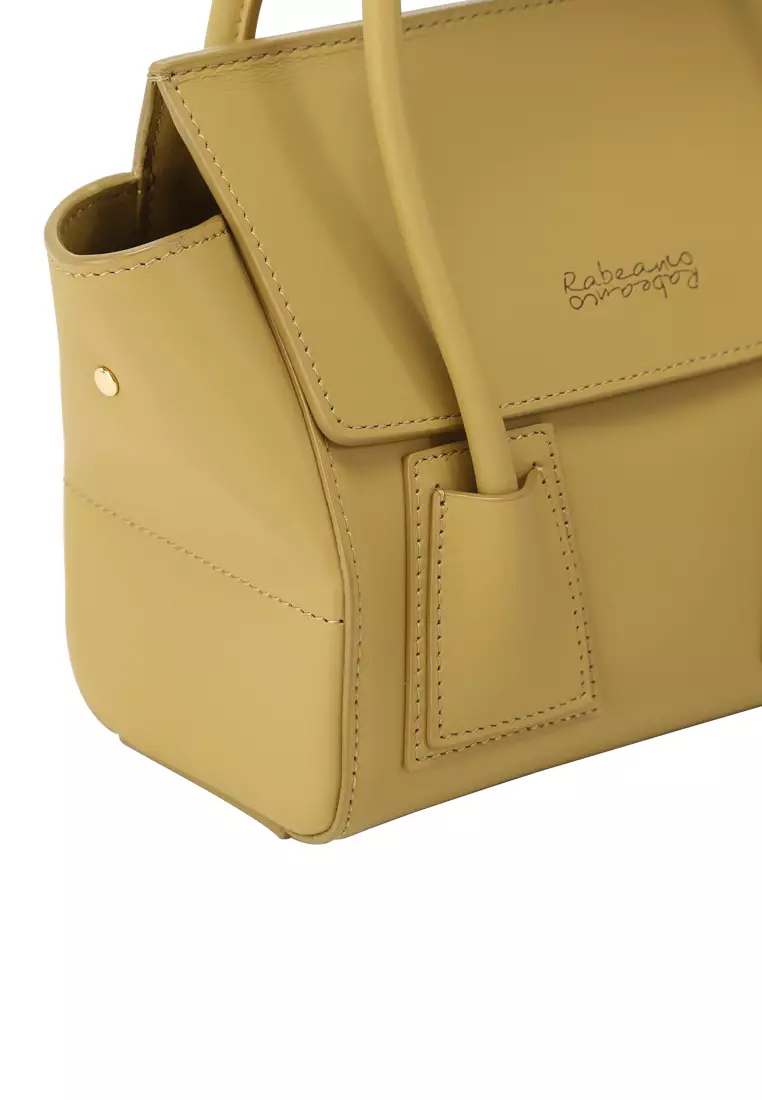 Buy RABEANCO RABEANCO UNNI Mini Top Handle Bag Mustard 2024 Online