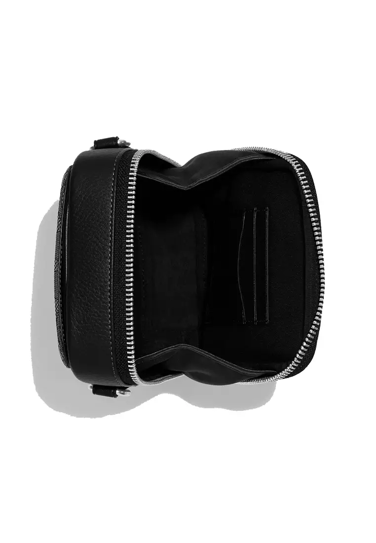 Stanton Crossbody In Signature Jacquard Black CH097