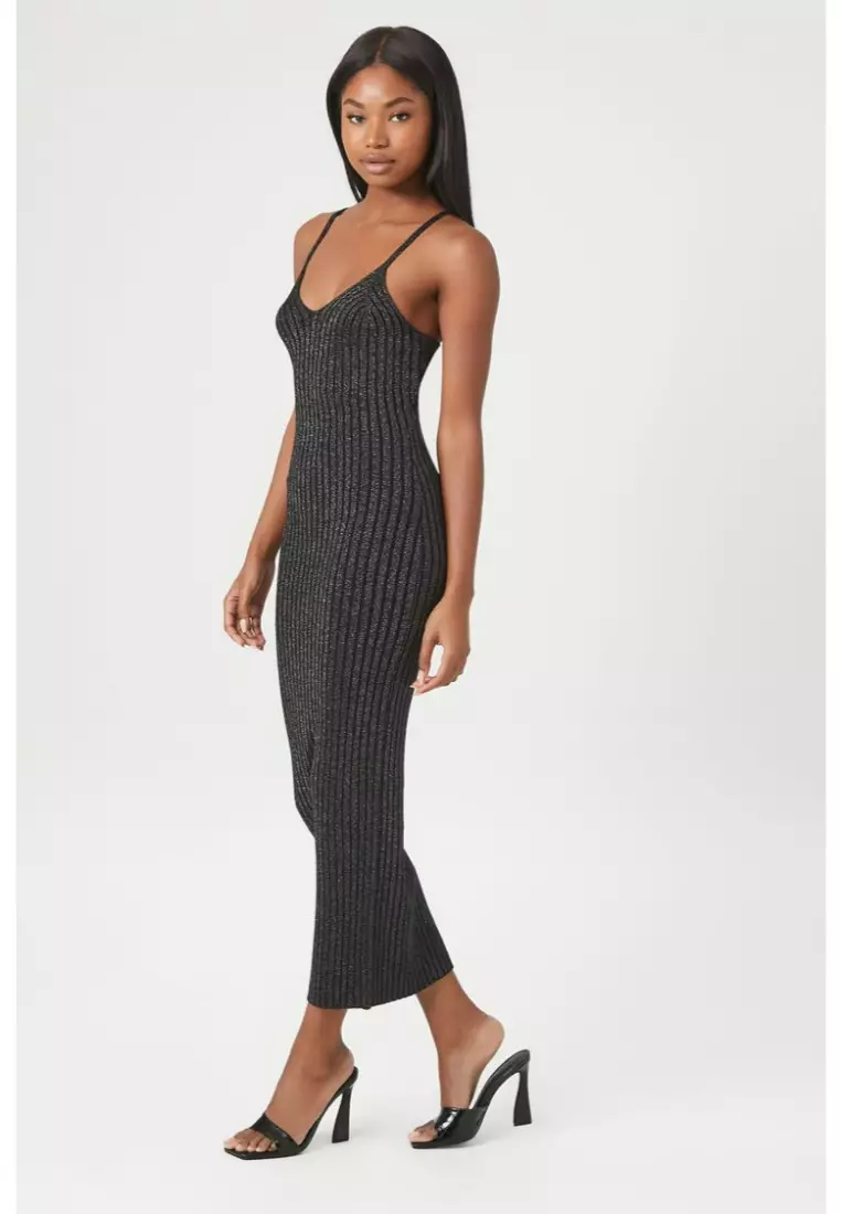Buy FOREVER 21 Metallic Knit Bodycon Dress 2024 Online ZALORA