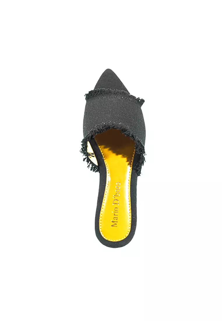 Women's Flats Sandals LX 27342 Black C54