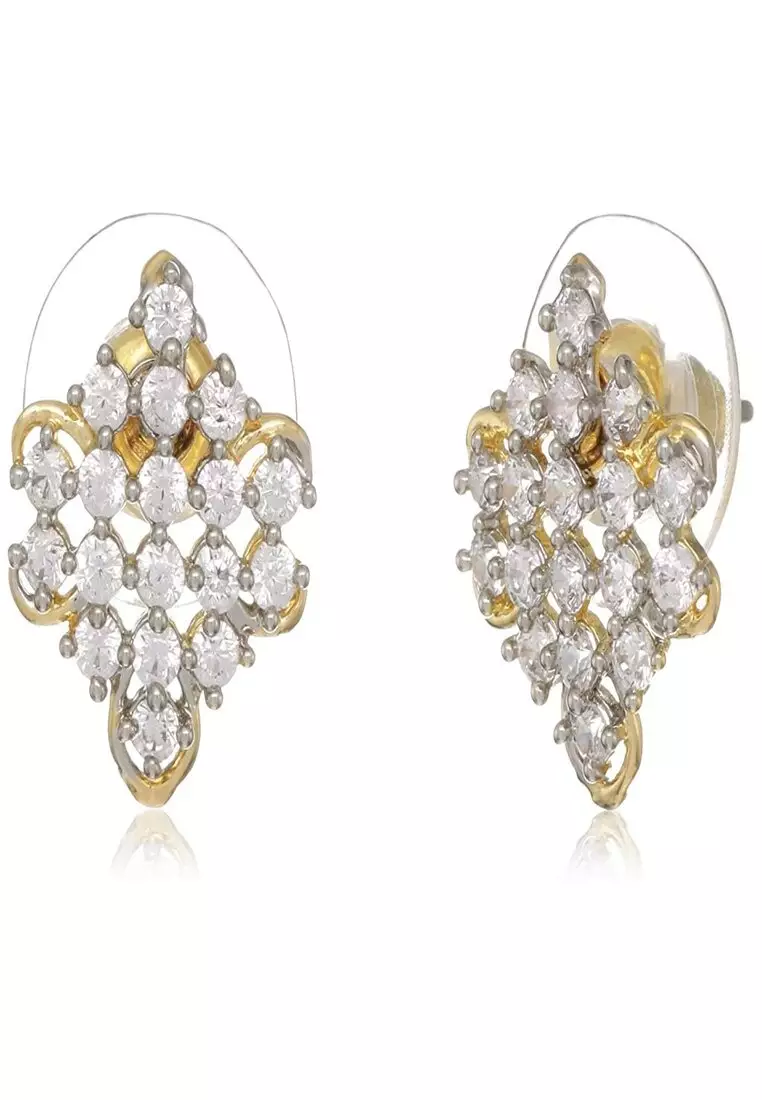 Gold discount earrings modern