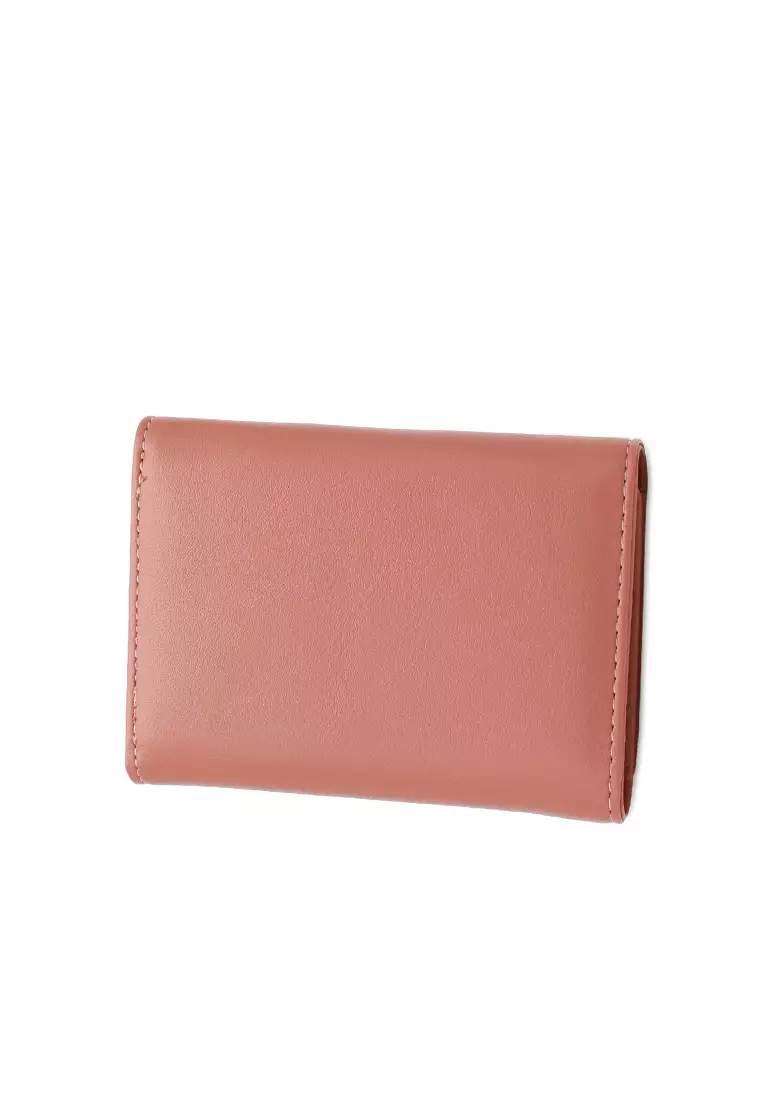 Women's Tri-Fold Wallet With Coin Compartment
