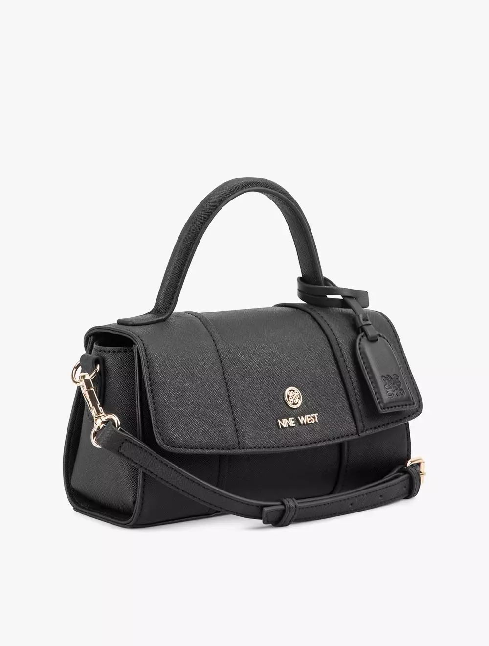 Nine West Grady Mini Crossbody Borsa Tracolla Donna - Saffiano Etta AVA - 3