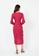 FORCAST pink FORCAST Cassidy Draped Dress 72BF9AA230AC7AGS_5