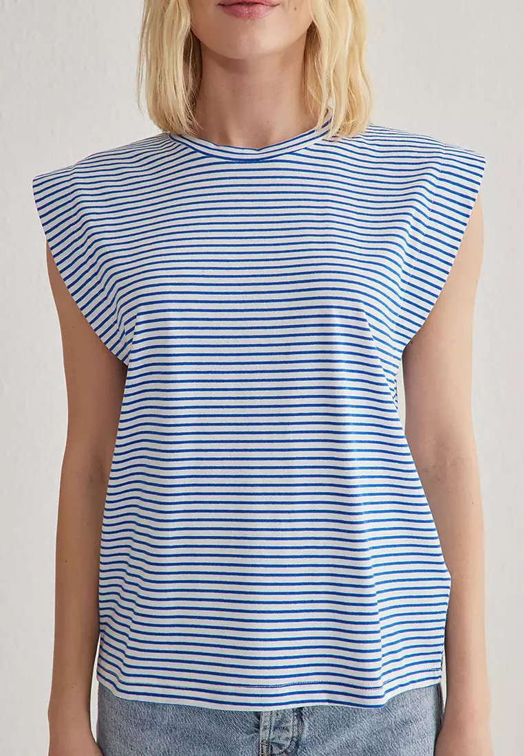 Wide Shoulder Muscle Tank Top