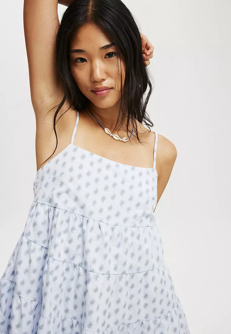 Buy Cotton On Chloe Tiered Mini Dress 2025 Online | ZALORA