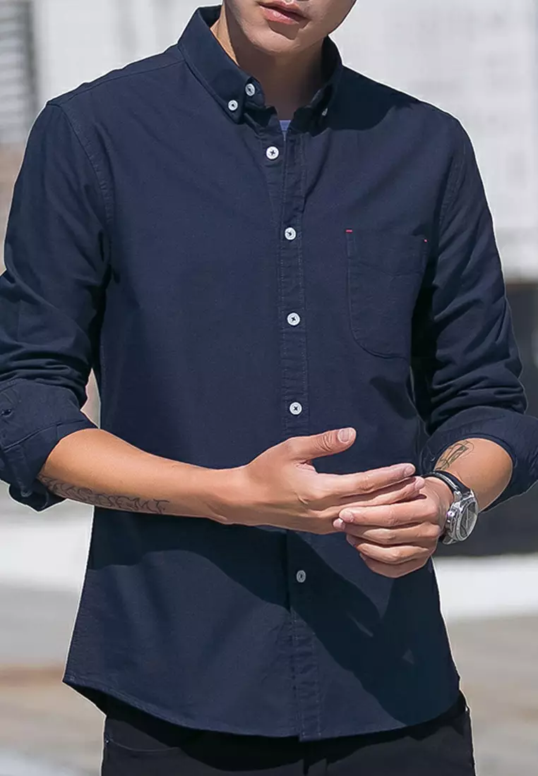 Pure Cotton Long Sleeved Shirt C1501