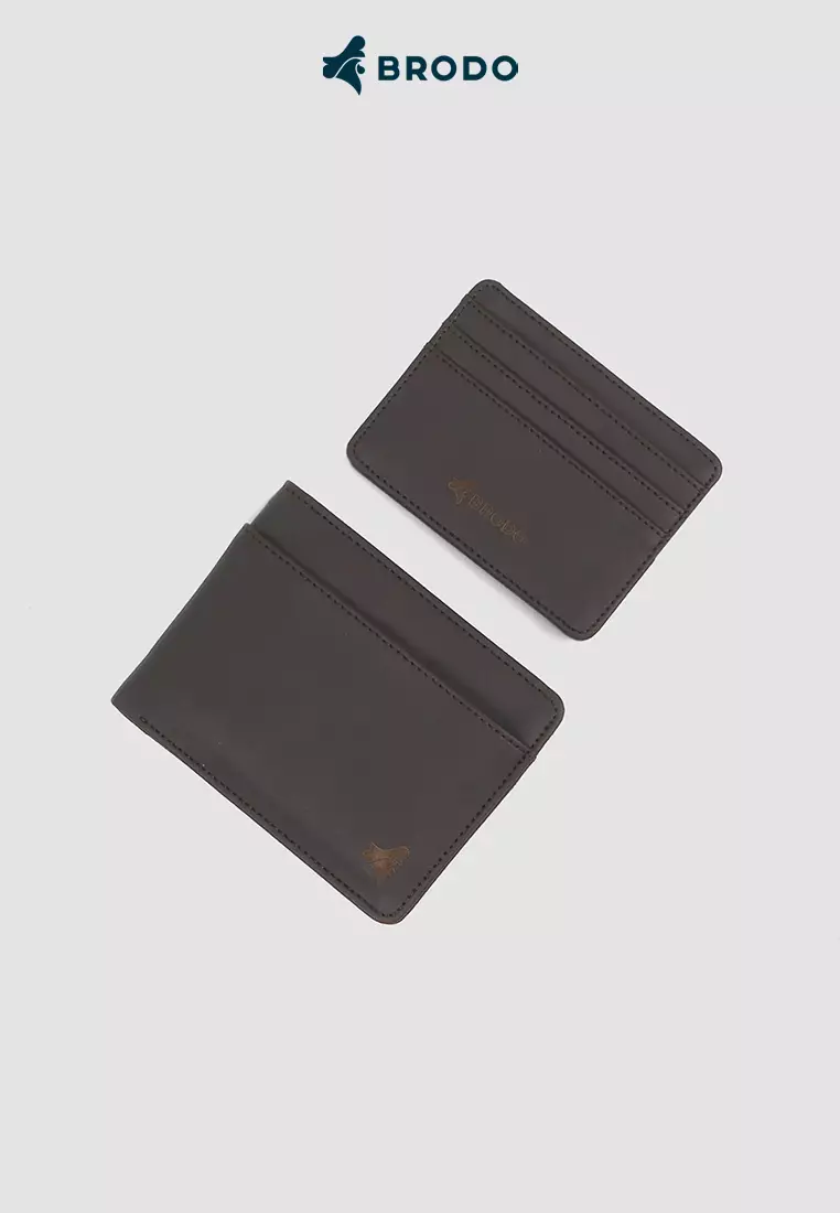 BRODO - Dompet Walland Brown