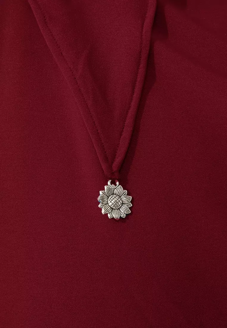 HIJAB INSTAN ZYANA - MAROON