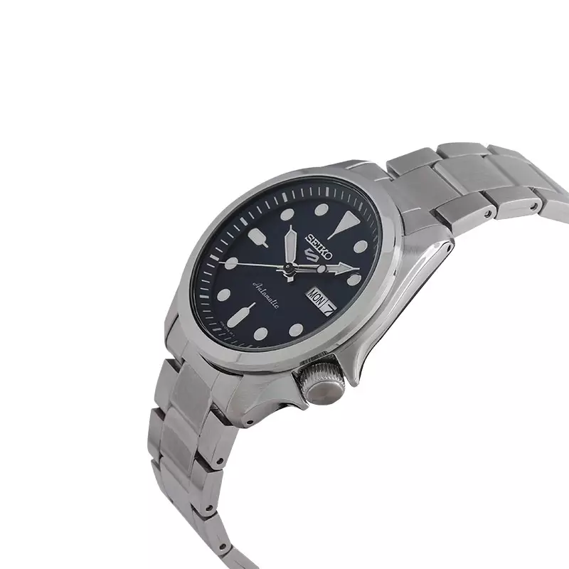 Jam Tangan Pria Seiko 5 Sports SRPE53K1 SKX Sports Style Automatic Blue Dial Stainless Steel Strap