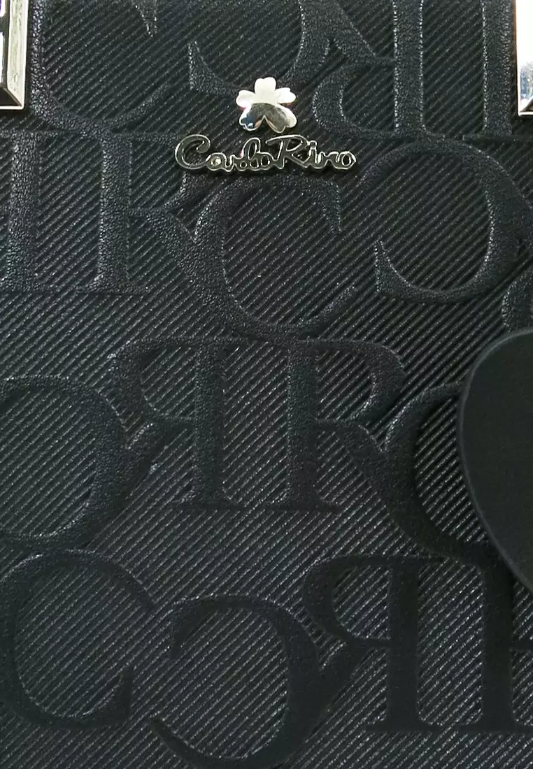 Black My Cool Bag Monogrammed Cross Body