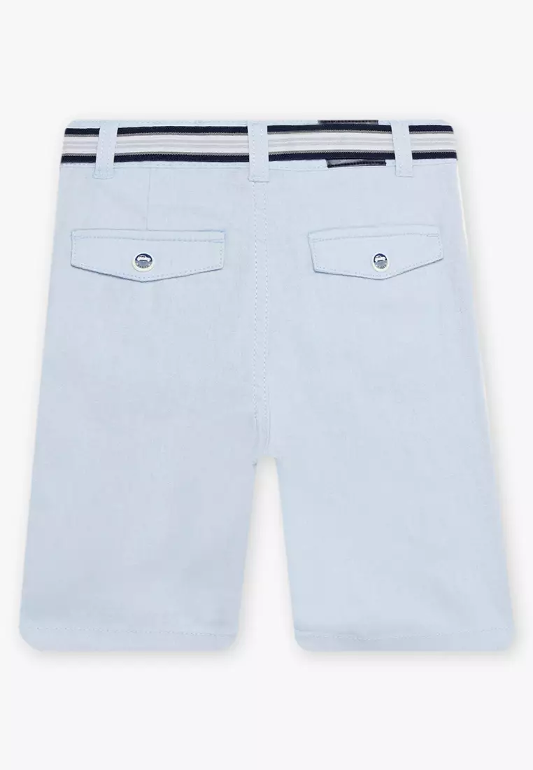White buckle clearance shorts
