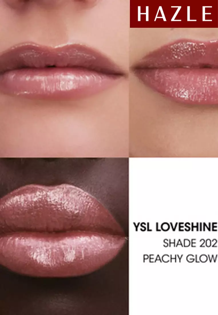 YSL Loveshine 202 Peachy Glow 3.2gr