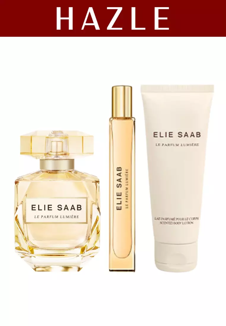 [Gift Set] Le Parfum Lumiere Woman EDP 90 ml + Body Lotion 75 ml + Travel Spray 10 ml