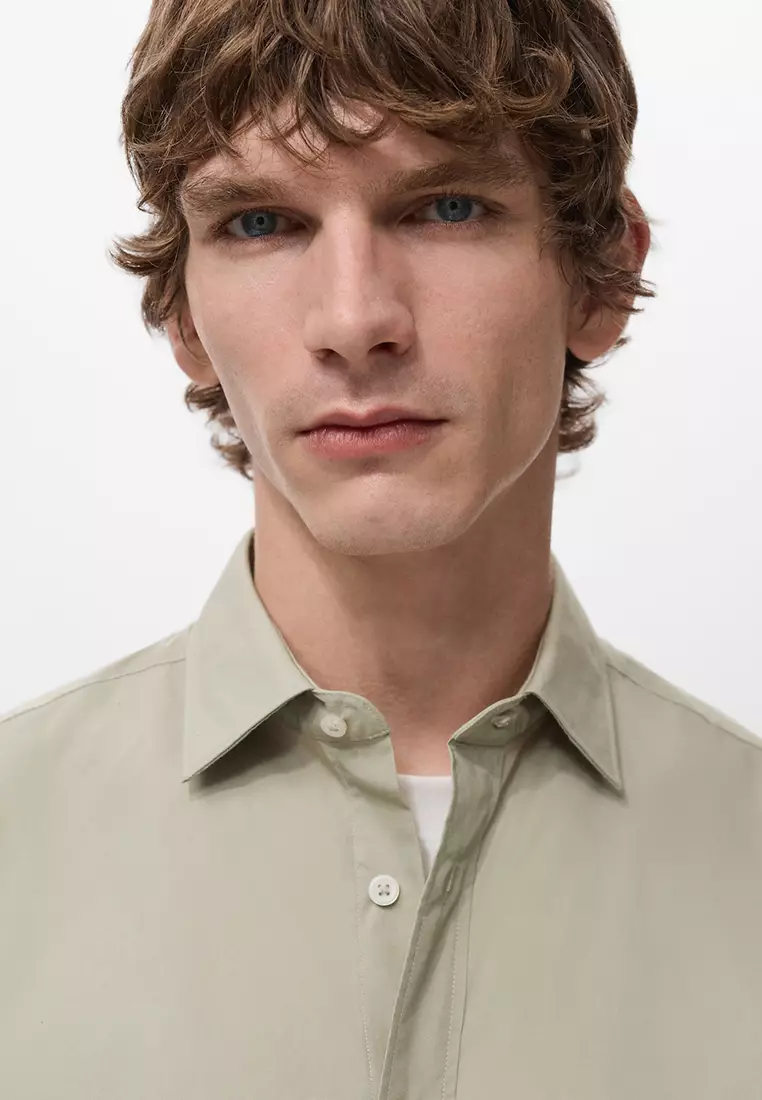 Regular-Fit 100% Cotton Shirt