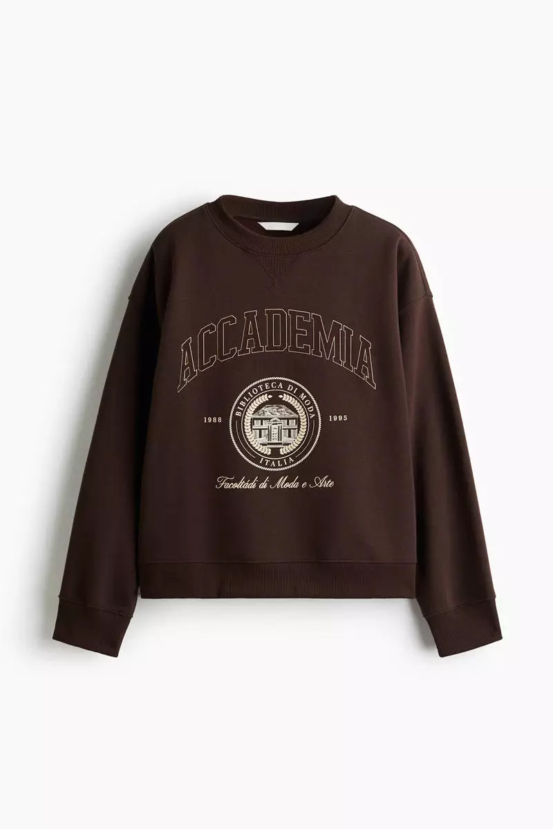 Text-motif sweatshirt