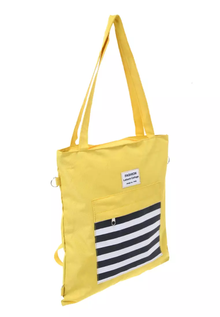 Liora Tote Bag Woman Tali Design Simple Quality Premium - Yellow