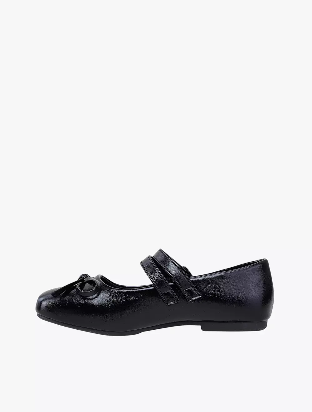 Payless Stella Belle Childrens Leica Toddler MJ Flats - Black_07