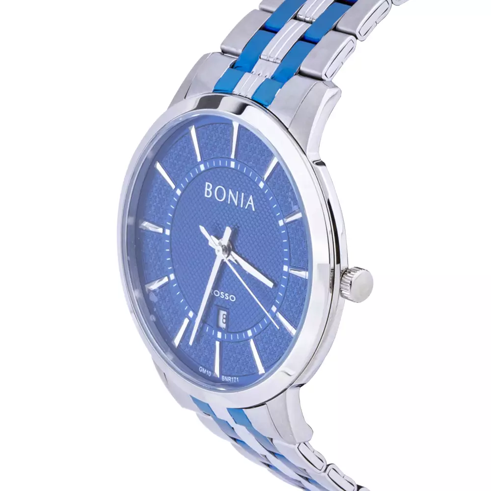 Jam Tangan Bonia Rosso Jam Tangan Pria BR171-1182BL Original