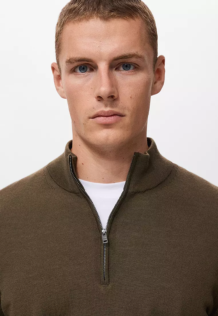 100% Merino Wool Perkins Neck Sweater