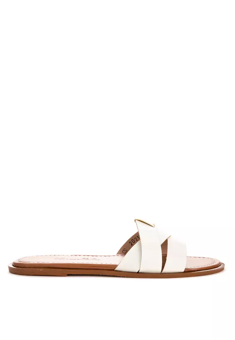 Flat Slip On Sandals