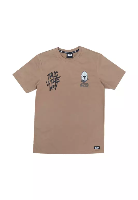 Star Wars Mens "Mandalorian:This Is The Way" Graphic T-Shirt