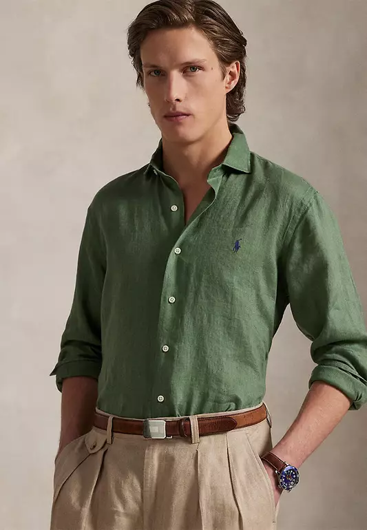 Custom Fit Linen Shirt